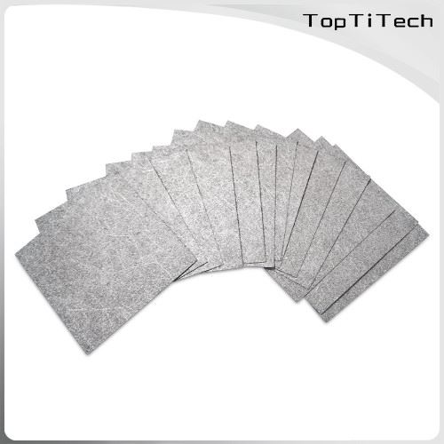 The Micron Titanium Fiber Felt Comes From TopTiTech