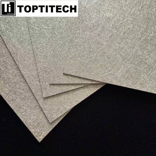 0.6mm Thickness Titanium Fiber Felt For HT-PEMFC factory