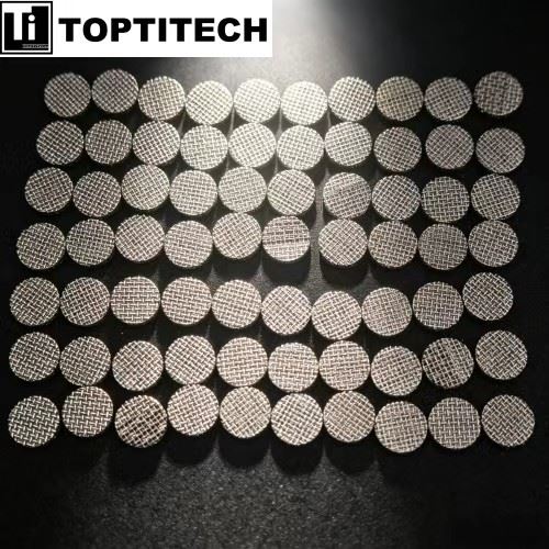 Disco Filtrante in Rete Metallica Sinterizzata Multistrato in Acciaio Inossidabile Per La Protezione Di Valvole A Cassetto Idrauliche in Miniatura suppliers