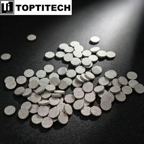 Disco Filtrante in Rete Metallica Sinterizzata Multistrato in Acciaio Inossidabile Per La Protezione Di Valvole A Cassetto Idrauliche in Miniatura factory