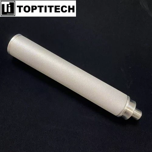 Filtro Poroso Sinterizzato in Polvere Di Nichel Puro Con Attacco 1/2'' NPT