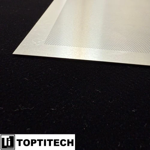 02mm Etched Stainless sheet for Micron-Grade Powder Separation 3 02mm Etched Stainless sheet for Micron-Grade Powder Separation 3