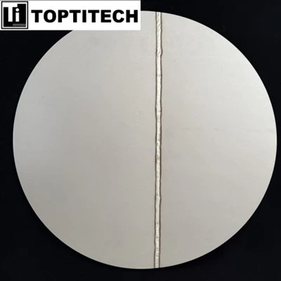 Piastra filtrante saldata SS316L con un diametro di 588 mm per filtrazione industriale