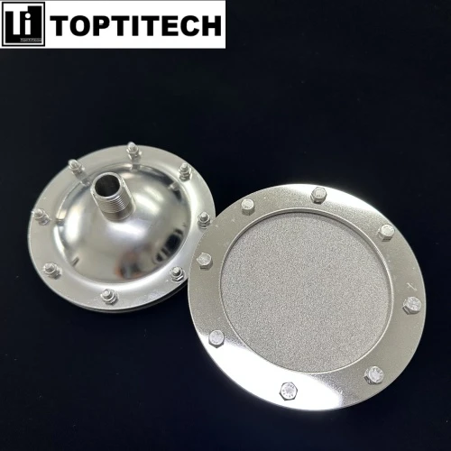 L'aeratore a piastra piatta in titanio con connettore 1/2''NPT